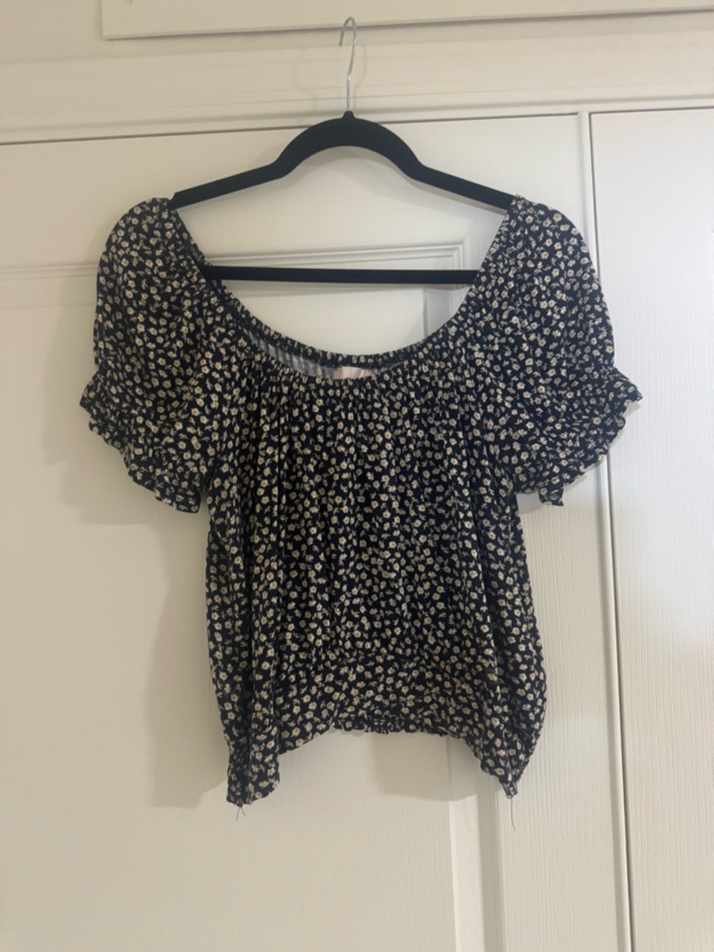 Willow + Root  Floral Off-Shoulder Top